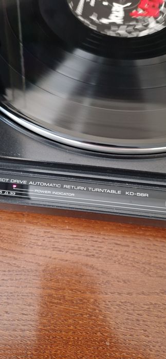 Wieża kenwood wzmacniacz cd equalizer deck turner gramofon kolumny