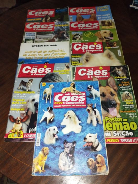 Revistas cães e companhia