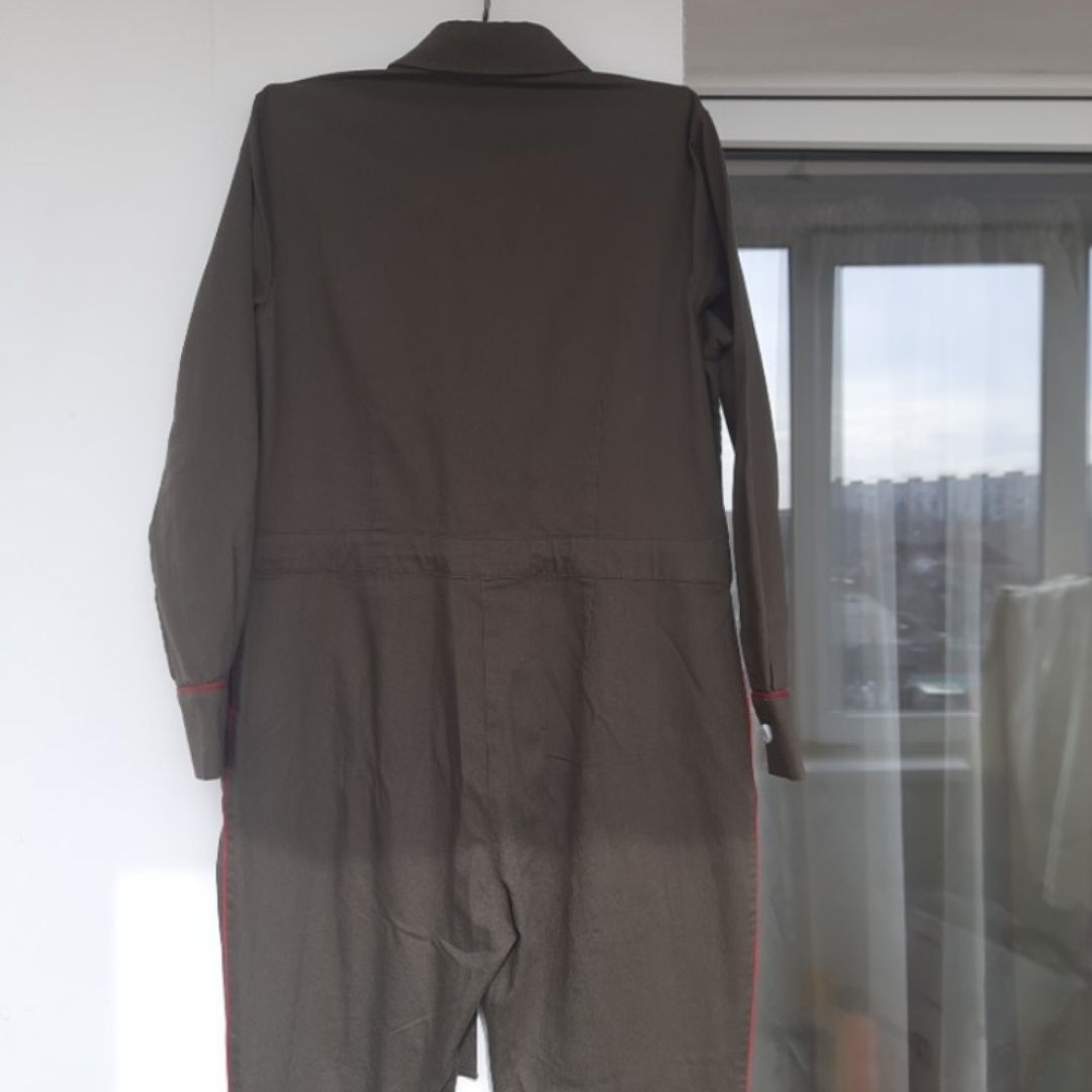 Новий комбінезон костюм брюки Зара Манго MNG Boden Л 48 хакі з лампас