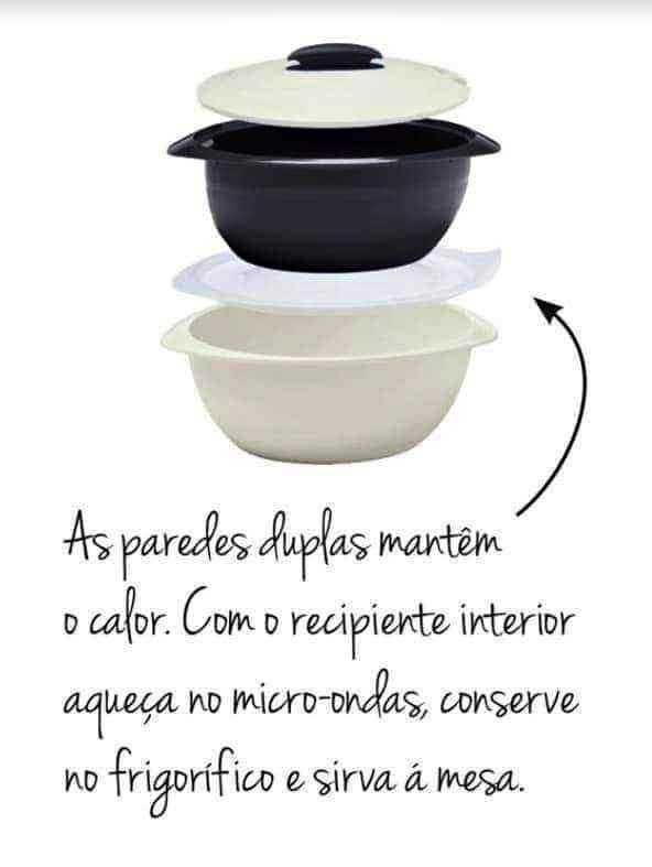 Conjunto Terrinas Térmicas Tupperware