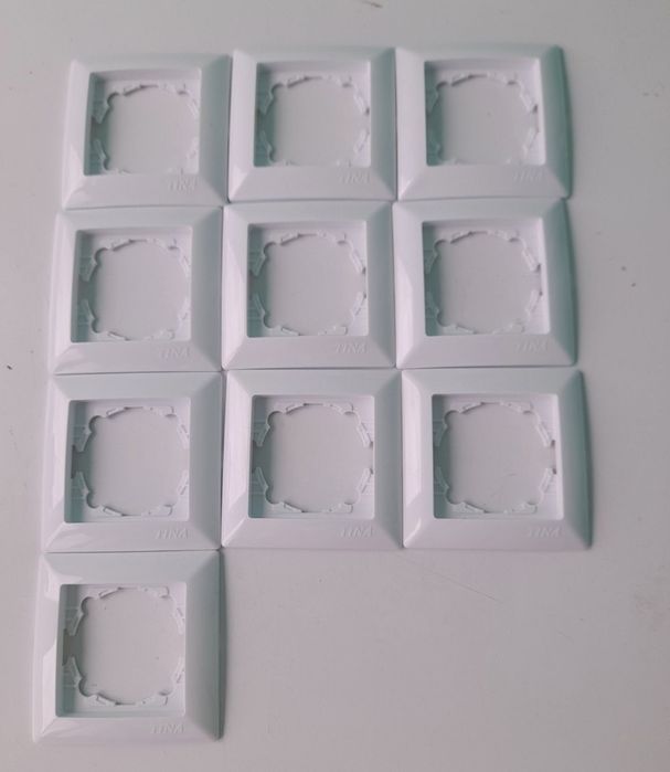 Рамка белая Tina одинарная 10 шт новые