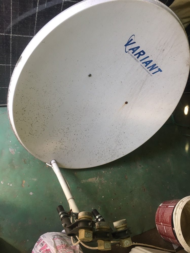 Спутниковая тарелка Variant, антенна спутниковое тв, ресивер