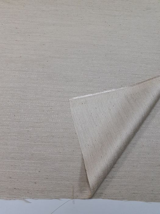 Tkanina ozdobna beż szer.140 cm.