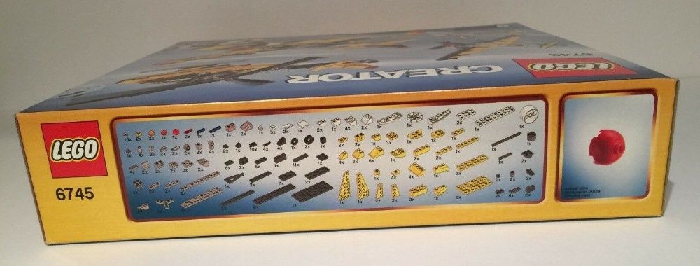 Lego Creator 3 em 1 - Hélices Potentes #6745 (Novo e Selado)