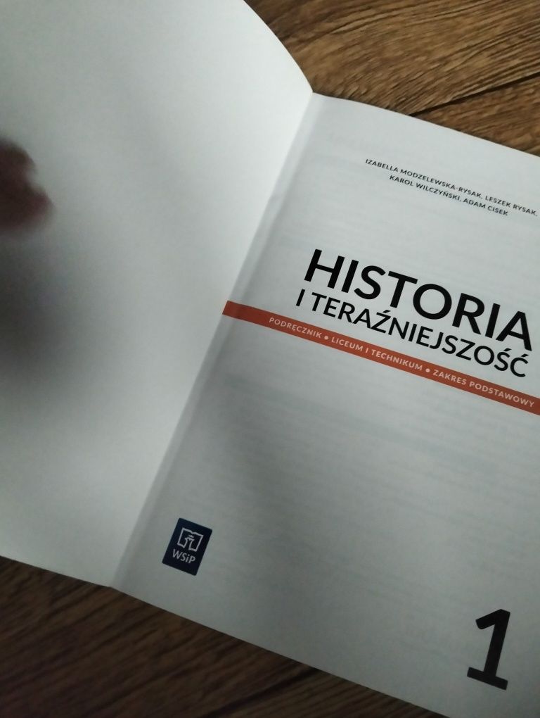 Historia i teraźniejszość 1 technikum i liceum