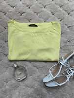 Żółty sweter oversize Mohito