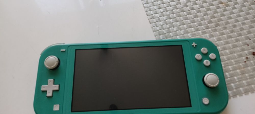 Nintendo switch lite niebieskie