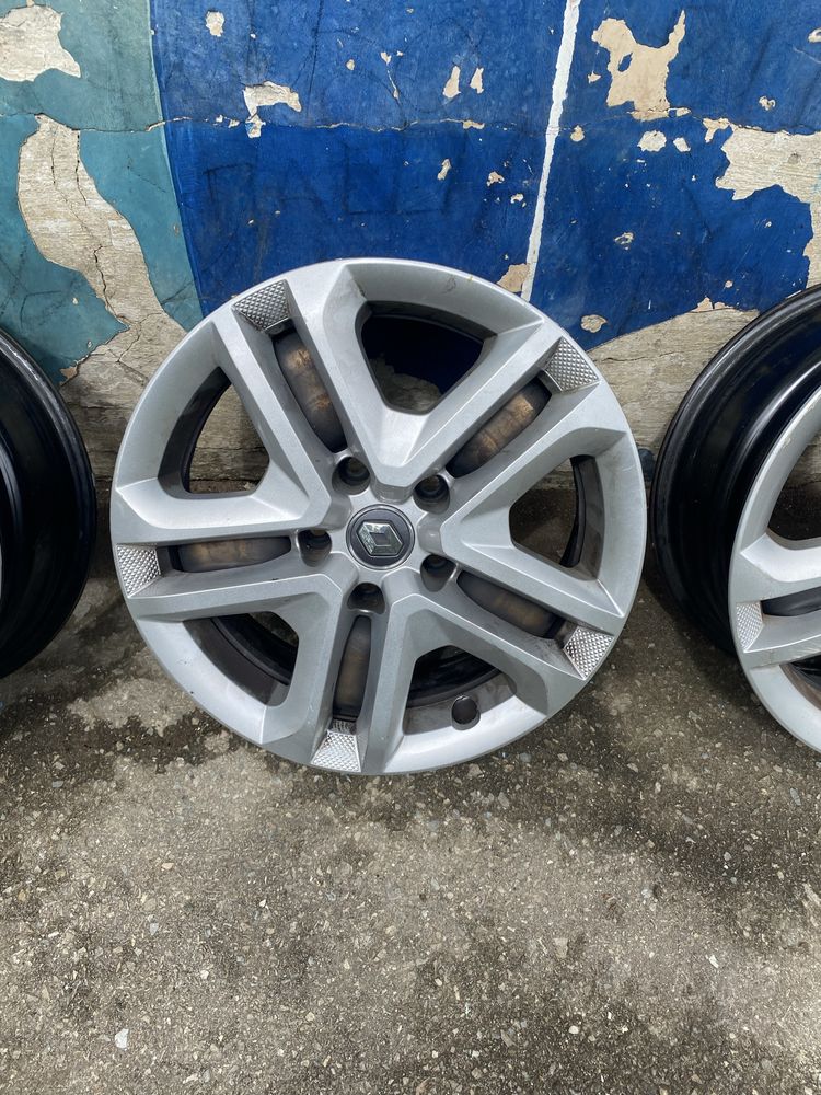 Комплект Оригінал Структурні диски 16 + ковпаки Renault 5-114.3 Megane