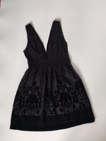 Czarna sukienka H&M 36