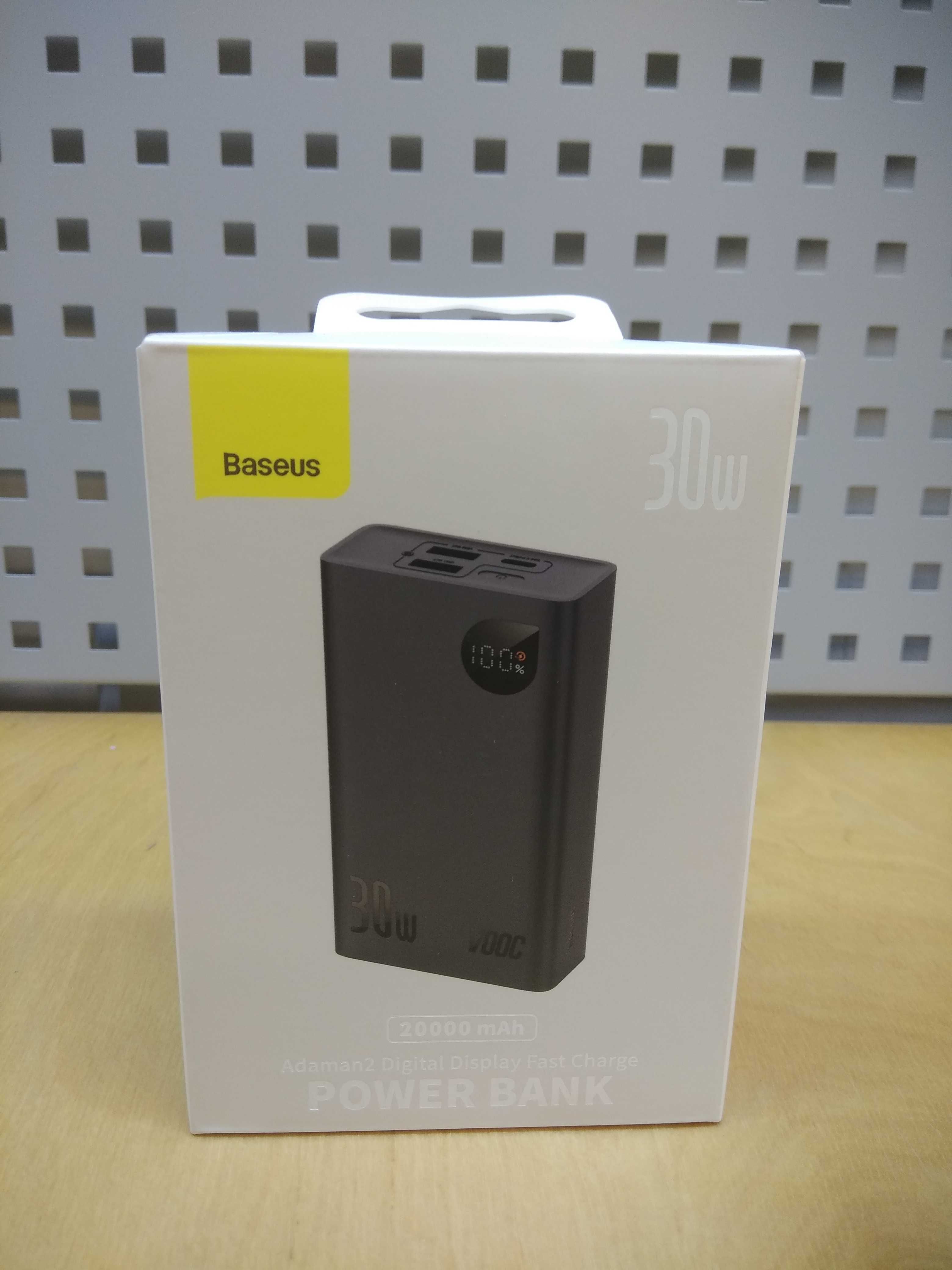 Павербанк Baseus Adaman Powerbank 10000 20000mAh 22,5W 30W 65W