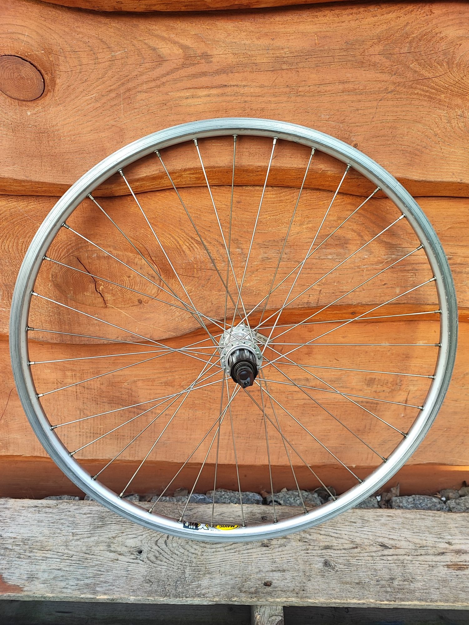 Tylne koło rowerowe Mavic X221 26" Shimano Deore XT M737 8s retro mtb