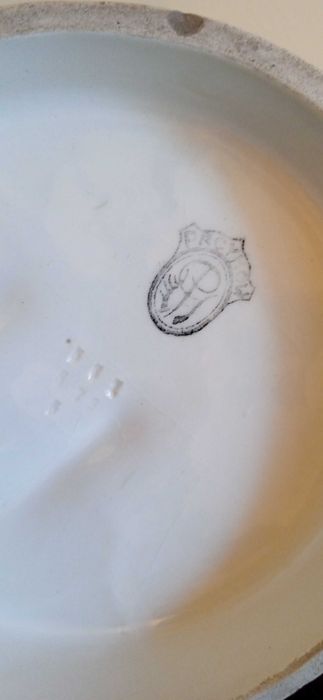 Figurka psa wytwórnia Pacyków lata 20, 30