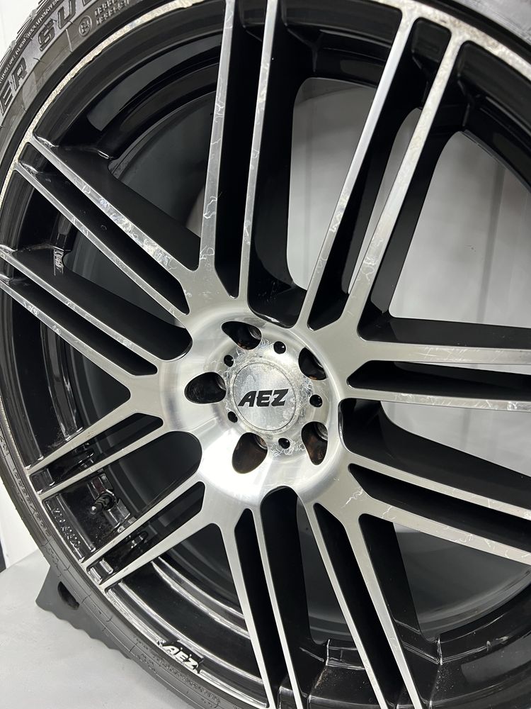 Alufelgi KOMPLET 21 cali 5x112 AEZ Mercedes ML GLE GLC GLS Audi Q5 Sko