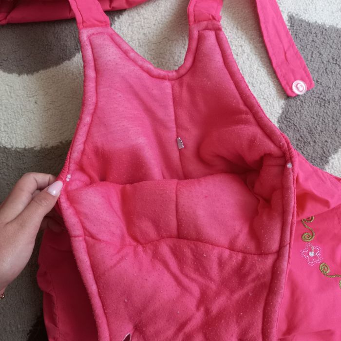 Осінній комбінезон для дівчинки