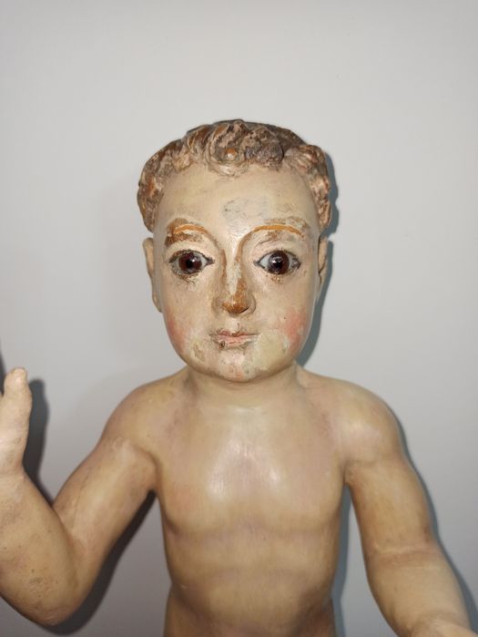 Menino Jesus de madeira