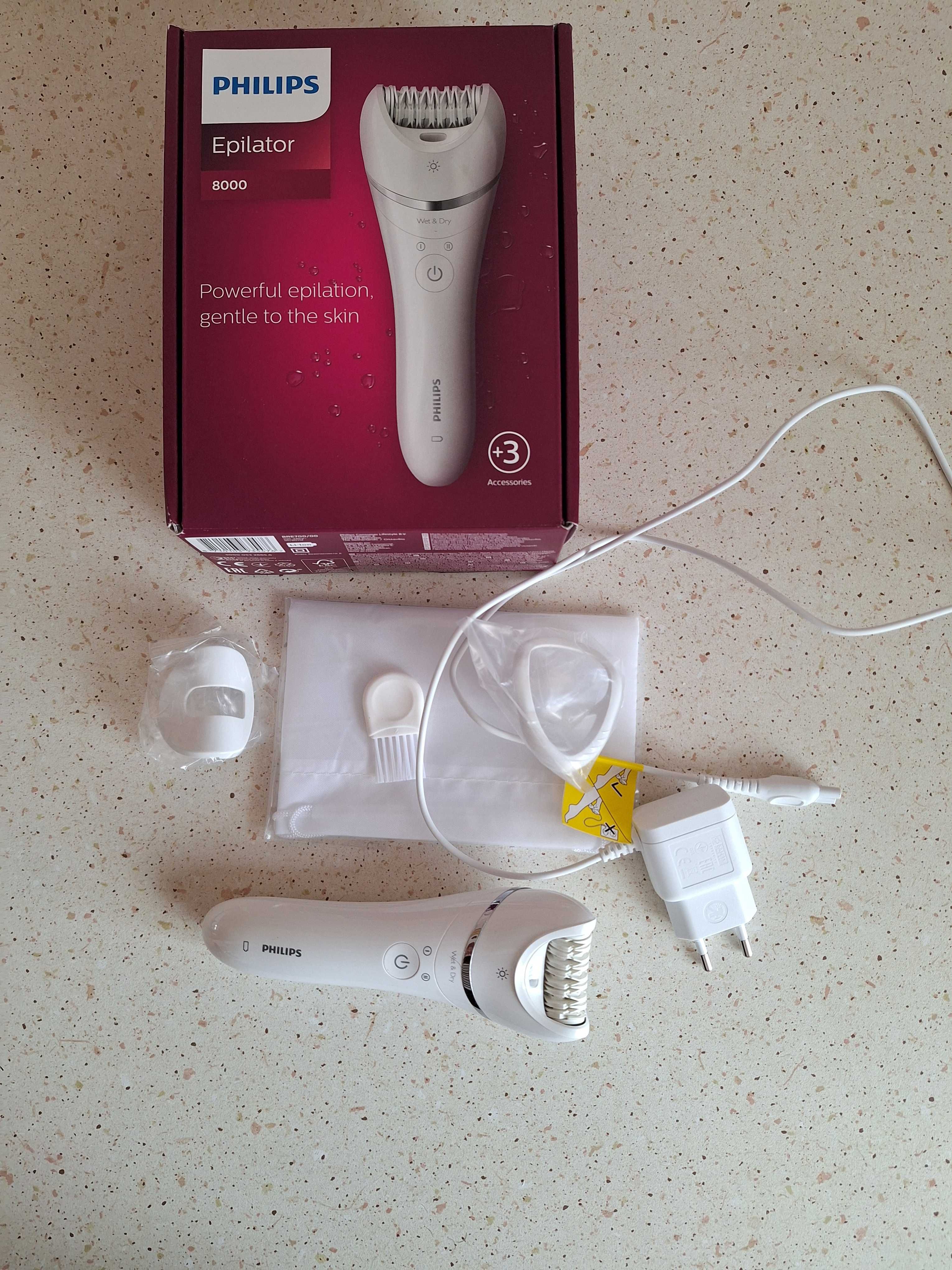 Depilator Philips 8000 BRE700