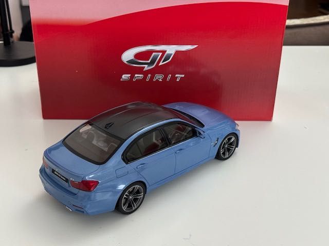 1:18 GT Spirit BMW M3 (F80) Limousine / Yas Marina Blue / GT055