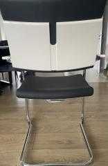 Stół z mikroportem + 6 krzeseł skóra