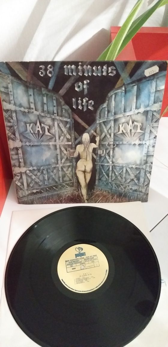 Kat ,,38 minuts of life" 1 wydanie Poljazz Kult Metallica Iron Maiden
