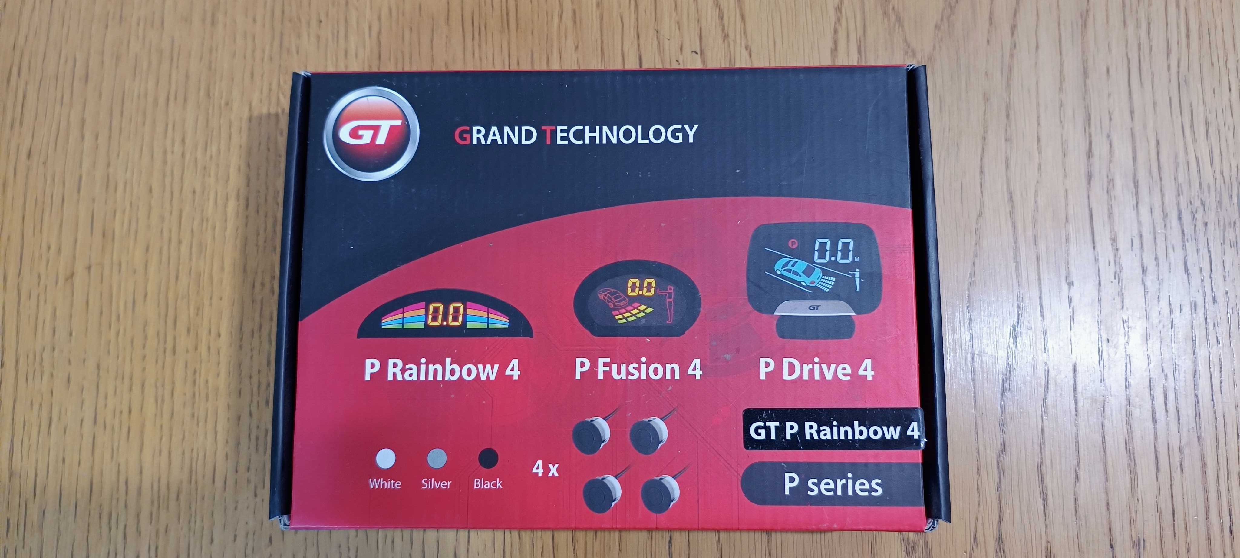 Парктронік GT P Rainbow 4 black (P RB4 Black) з LED-дисплеєм