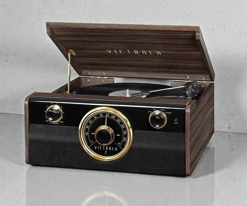 Gramofon 4w1 VICTROLA RETRO Bluetooth Radio FM