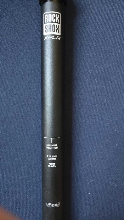 sztyca regulowana SRAM REVERB AXS XPLR 75 - 27.2mm/400mm