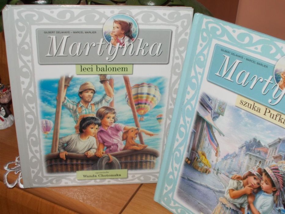Gilbert Delahaye Martynka szuka Pufka. Martynka leci balonem