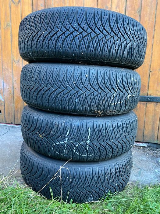 Komplet kół 5x112 (VW, Skoda, Seat) opony wielosezonowe 195/65/15