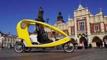 Riksza elektryczna VELEX TAXI pojazd idealny do biznesu turystycznego