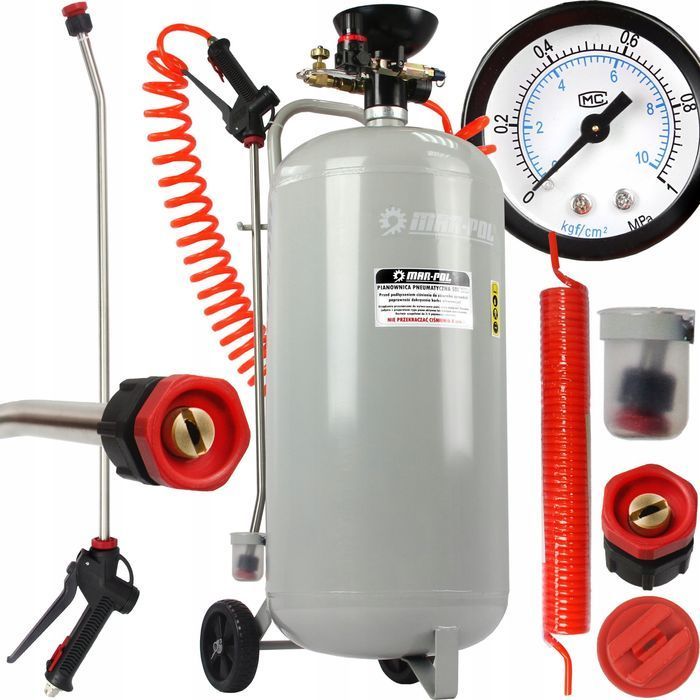 Pianownica Pneumatyczna 50L Do Auta Piany Aktywnej Piana Aktywna