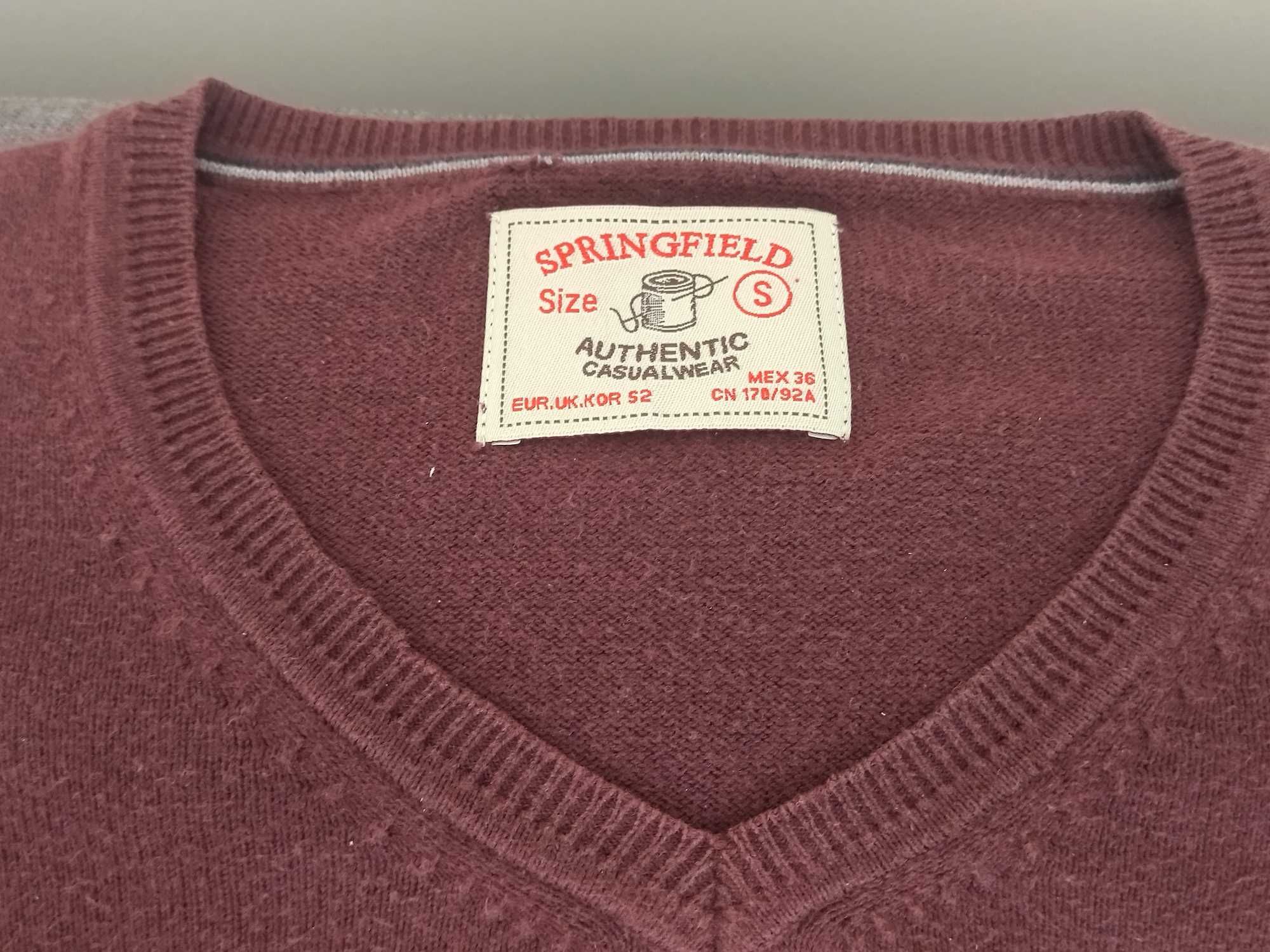 Pullover Springfield (bordeaux) Tamanho S