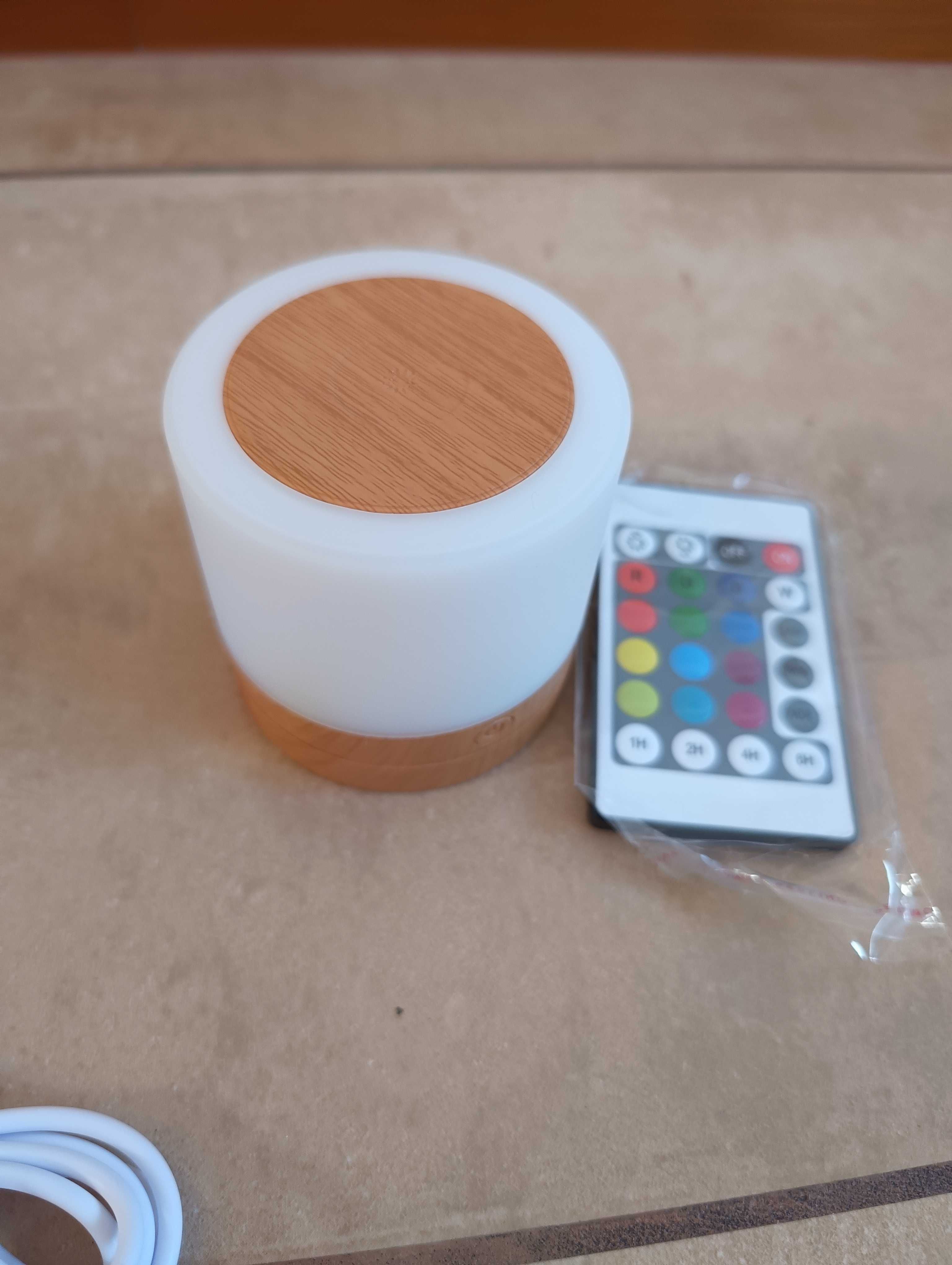 Lampka Nocna Lampka Mini Touch z pilotem kolory funkcja timera NOWA