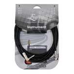 Kabel instrumentalny gitarowy 4m JACK 6,3 kątowy Ever Play PROFI 5