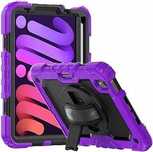 Etui Case Pokrowiec na Tablet iPad Mini 6 8.3" Pancerny Fioletowy