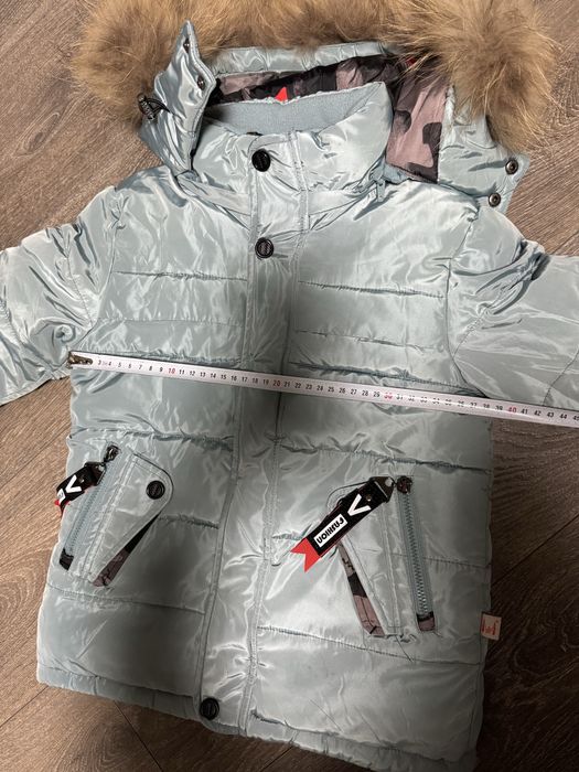 Пуховік зима для модного хлопчика