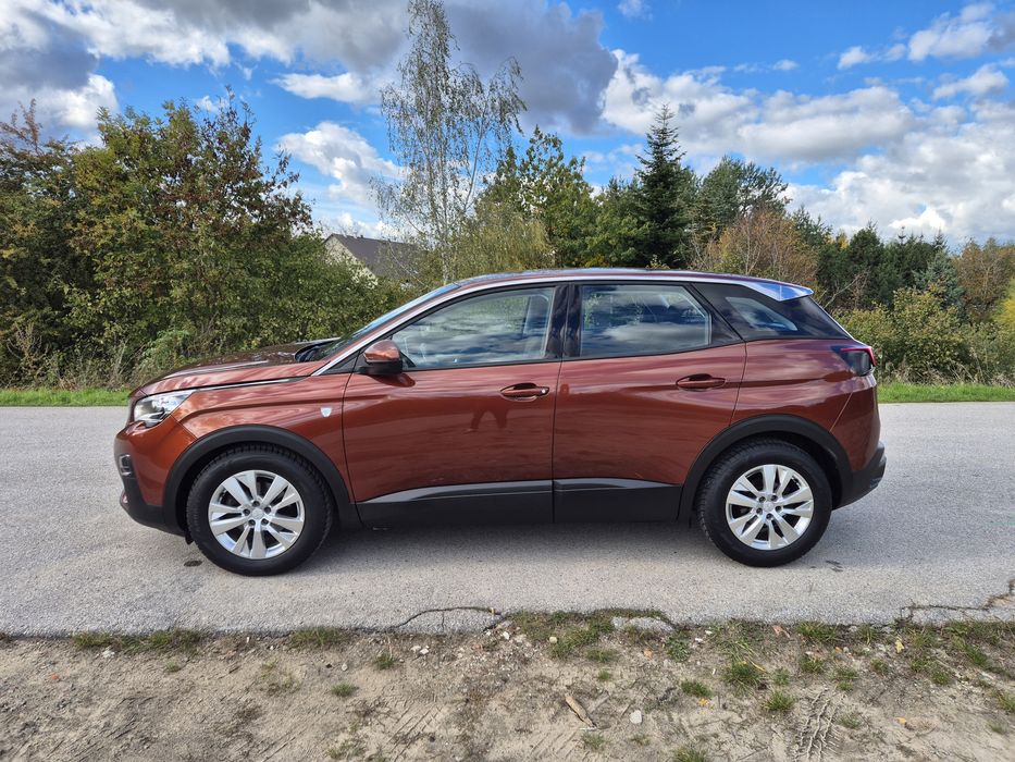 Peugeot 3008 Automat 2017r 1.6Hdi 120km Serwis Nowe Opony Zadbane Auto