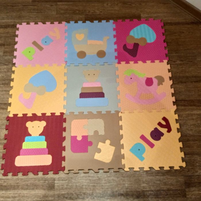 Килимок пазл розвиваючий масажний  EVA