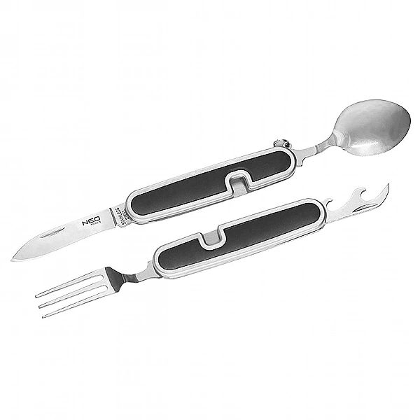 Niezbędnik, Scyzoryk Biwakowy, Turystyczny Sztućce 4W1 Neo 63-182-3