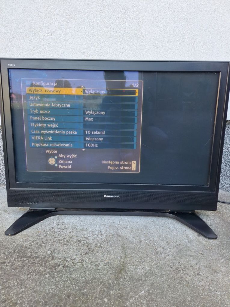Telewizor plazmowy Panasonic TH-37PV7F, o mocy 241W, GA-7651