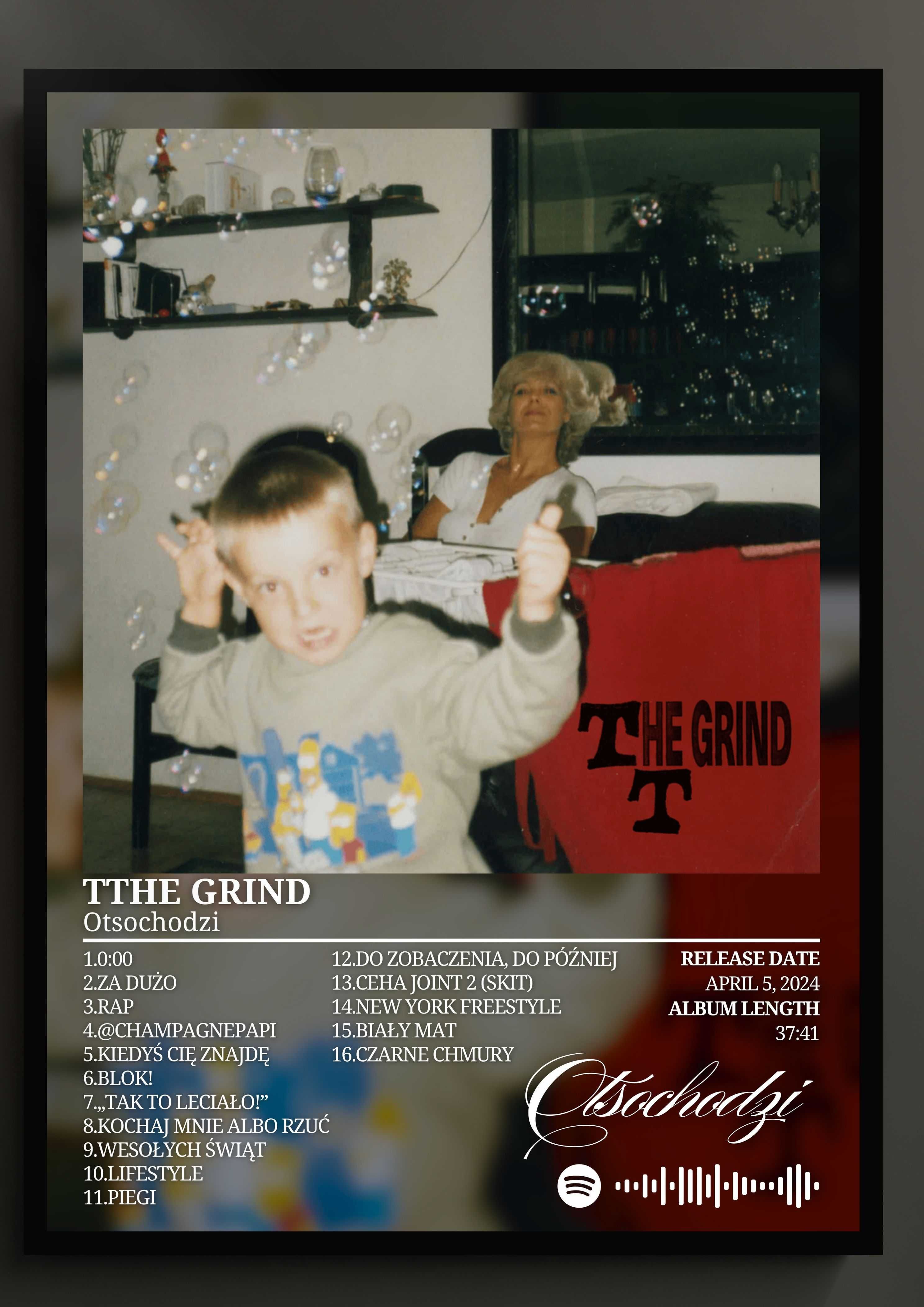 TTHE Grind Otsochodzi plakat tarchoterror w ramce 47 yfl