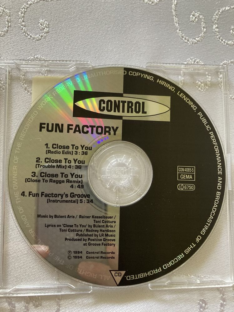Płyta CD Fun Factory Close To You Klasyka Lata 90