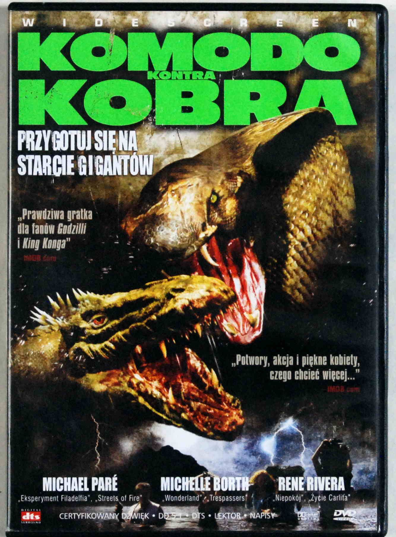 DVD Komodo Kontra Kobra