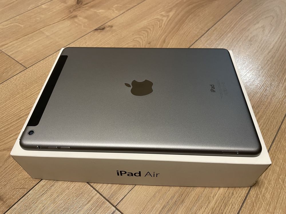 Idealny iPad Air A1475 Cellular Space Gray w PERFEKCYJNYM stanie!