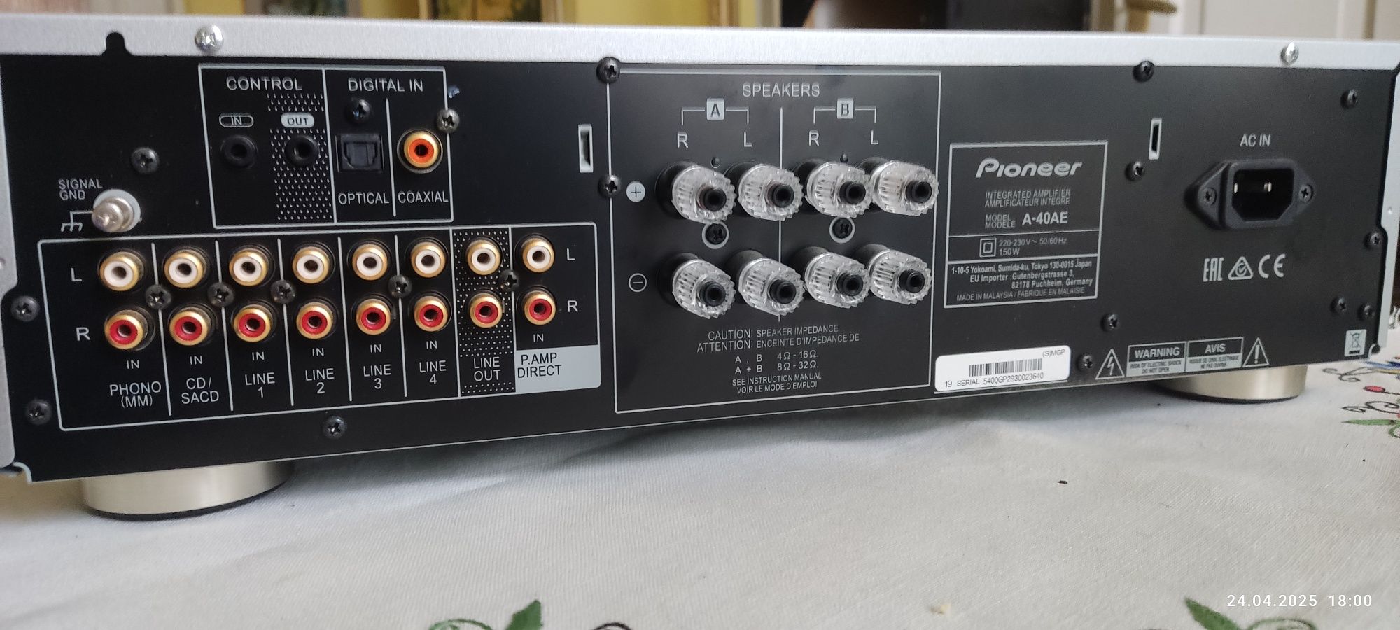 Pioneer A-40AE Wzmacniacz