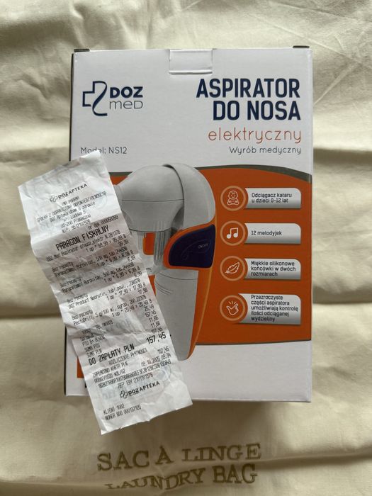 Nowy aspirator do nosa elektryczny