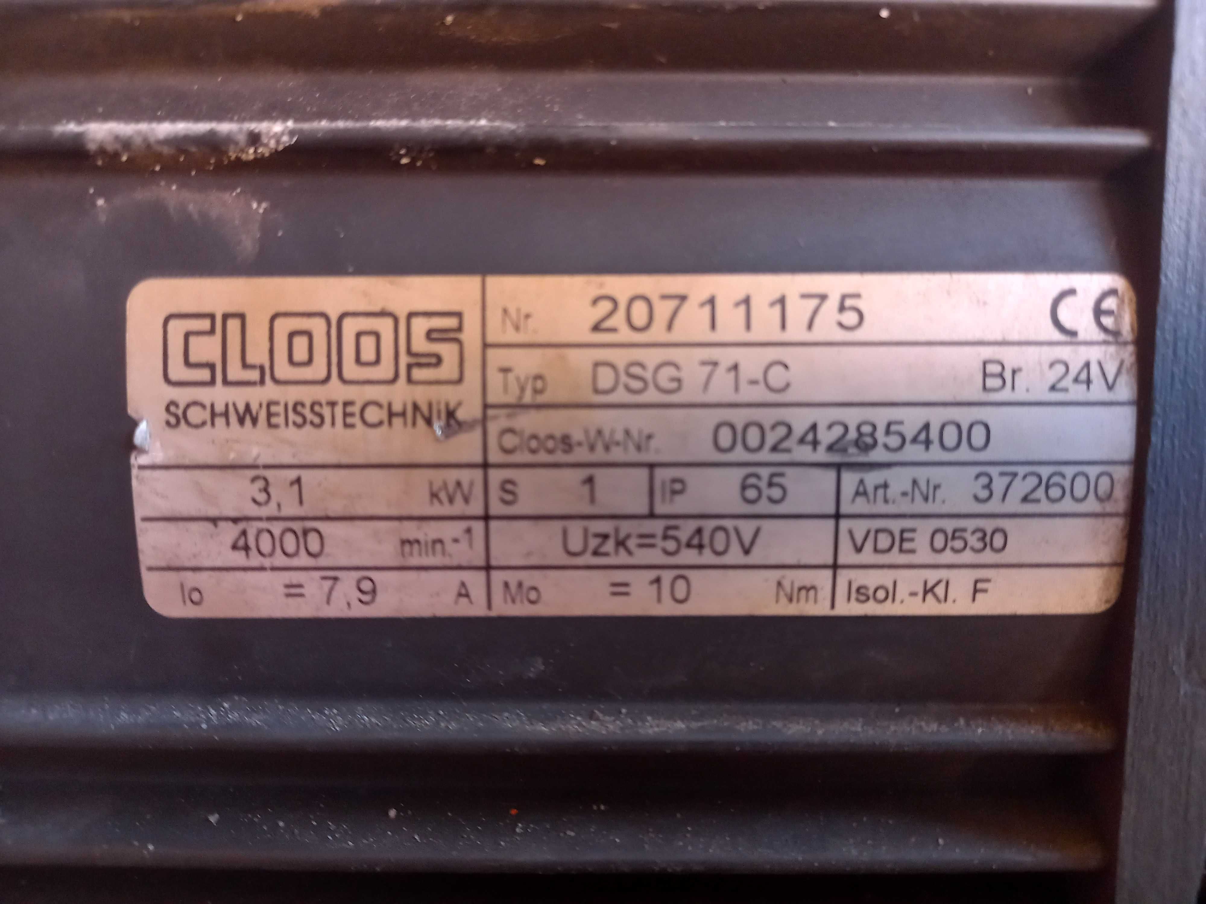serwomotor 3,1 KW i 1,4 KW