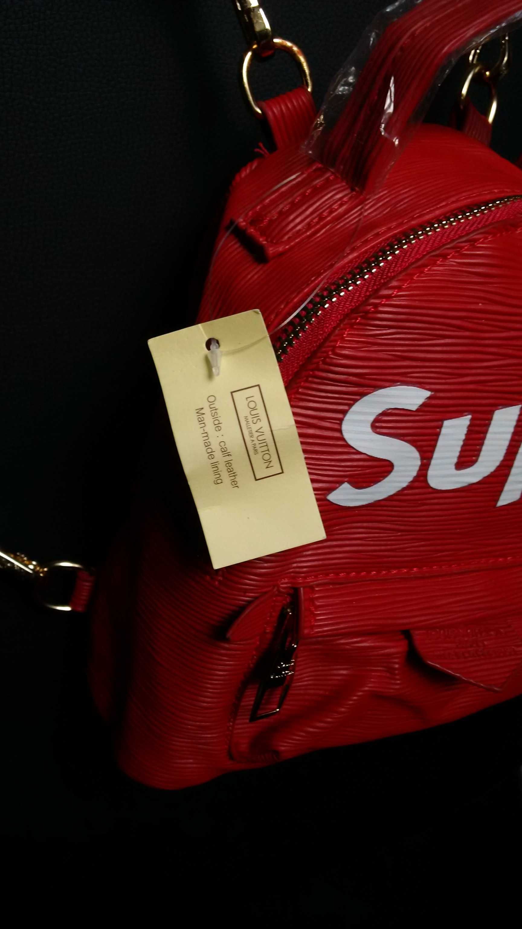 рюкзак Louis Vuitton Supreme, palm новий