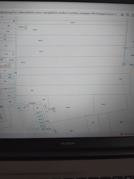 Grunty  rolne - sad  rola