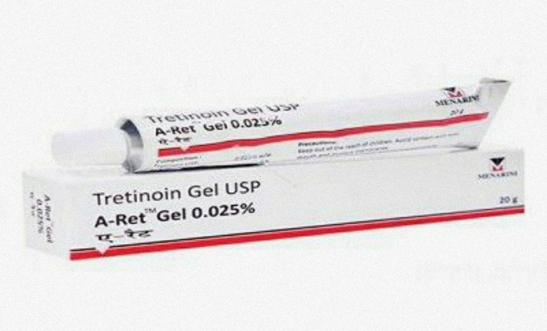 Третиноин гель 0,025% (Tretinoin Gel USP 0.025% Menarini)  20г. Индия.