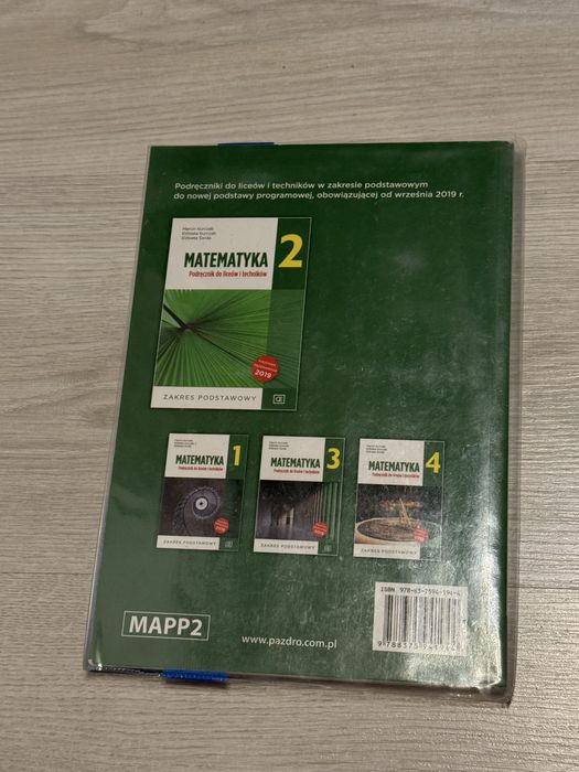 Matematyka 2 podręcznik Pazdro zakres podstawowy